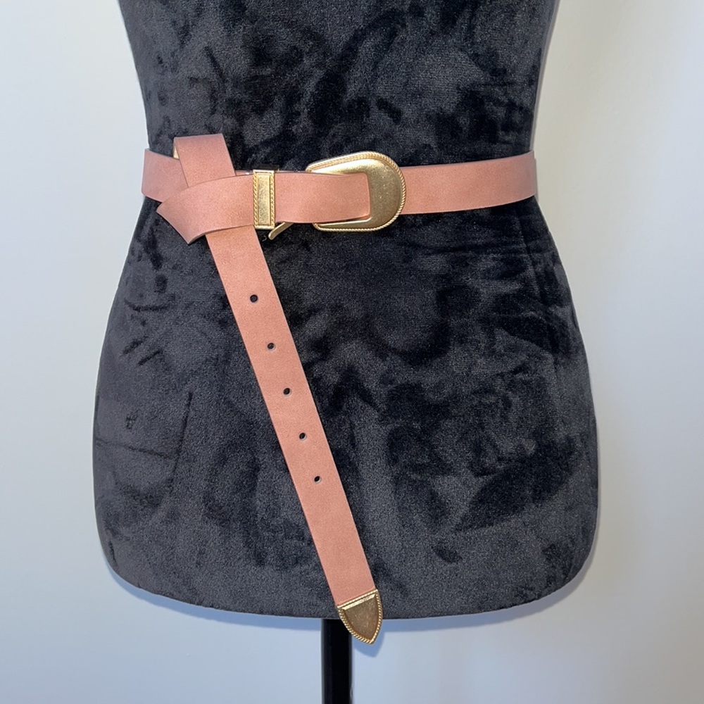 Pink and Gold Belt